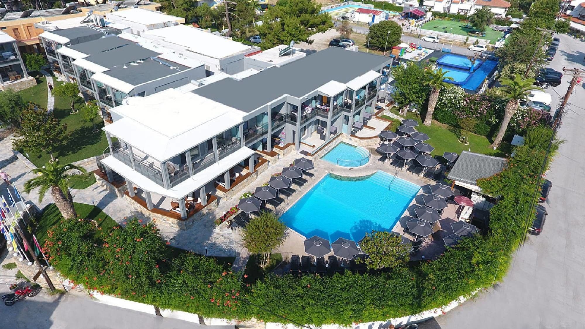 Dionysos Hotel & Suites Ханиоти Экстерьер фото
