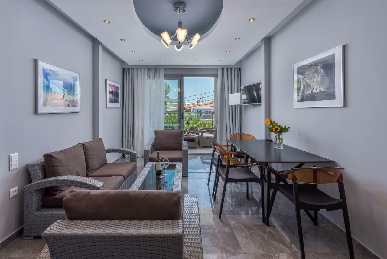 Dionysos Hotel & Suites Ханиоти Экстерьер фото